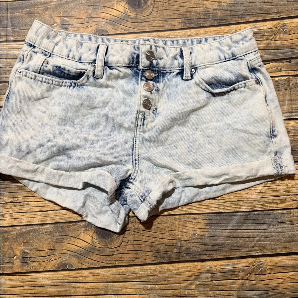 No Boundaries‎ Light Blue Denim Jean Shorts
